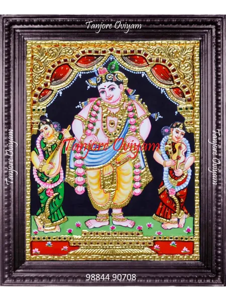 Vithobha Krishna Tanjore Painting